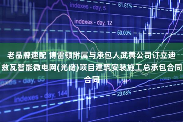 老品牌速配 博雷顿附属与承包人武黄公司订立迪兹瓦智能微电网(光储)项目建筑安装施工总承包合同