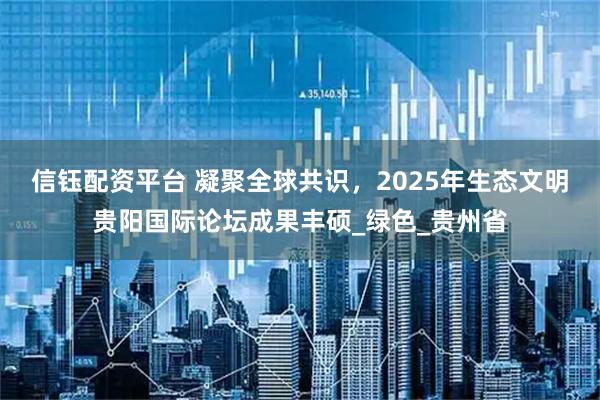 信钰配资平台 凝聚全球共识，2025年生态文明贵阳国际论坛成果丰硕_绿色_贵州省